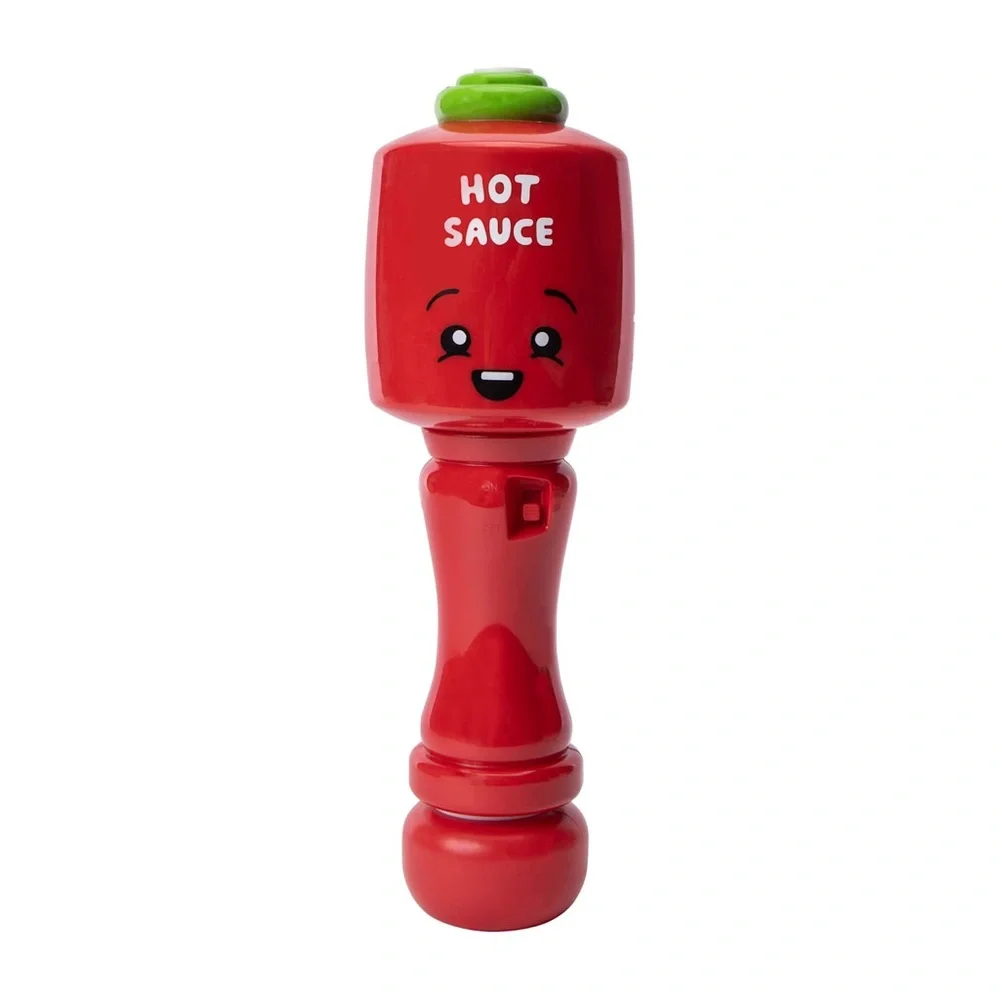 💖5 for $25💖 Kawaii LED Bubble Wand – Hot Sauce Design | NWT | 1.35oz